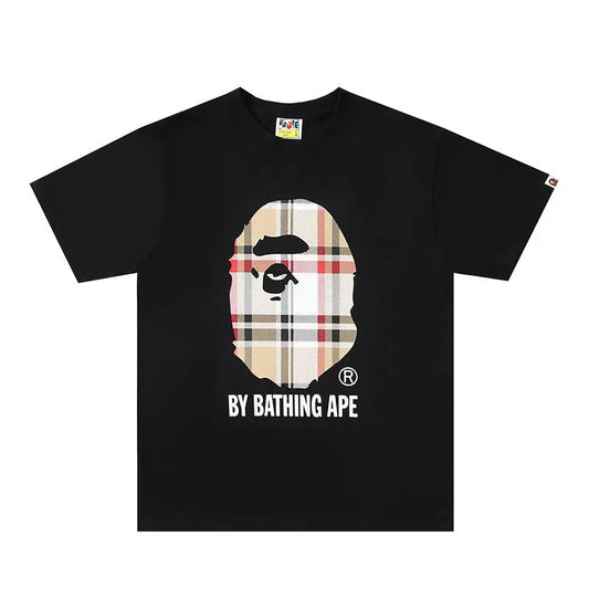 BAPE | Nova Check Ape Head T-Shirt White Bape