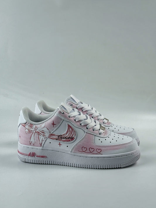 Custom Nike Air Force 1 | Pink Princess Edition