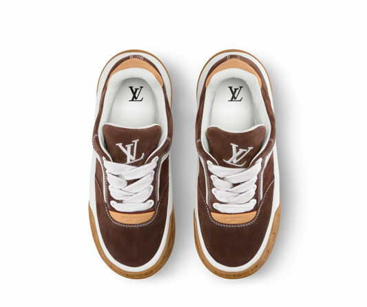 Louis Vuitton | LV Tilted Sneaker | Spring–Summer 2026 Pharrell Williams Pre-Collection | Brown