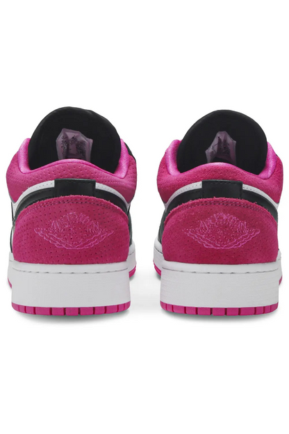 Air Jordan 1 Low SE GS | Black Active Fuchsia