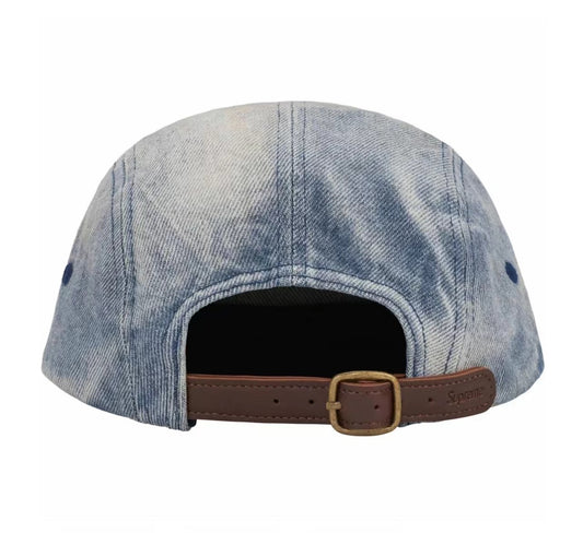 Supreme | Camp Cap | Dirty Indigo Chino Twill