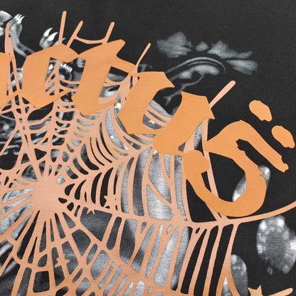 Sp5der x Travis Scott | Cactus Jack Web Tee Black