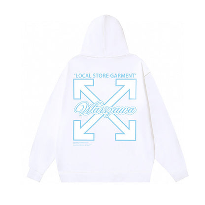 Off-White | Arrow Back Hoodie | Black & White