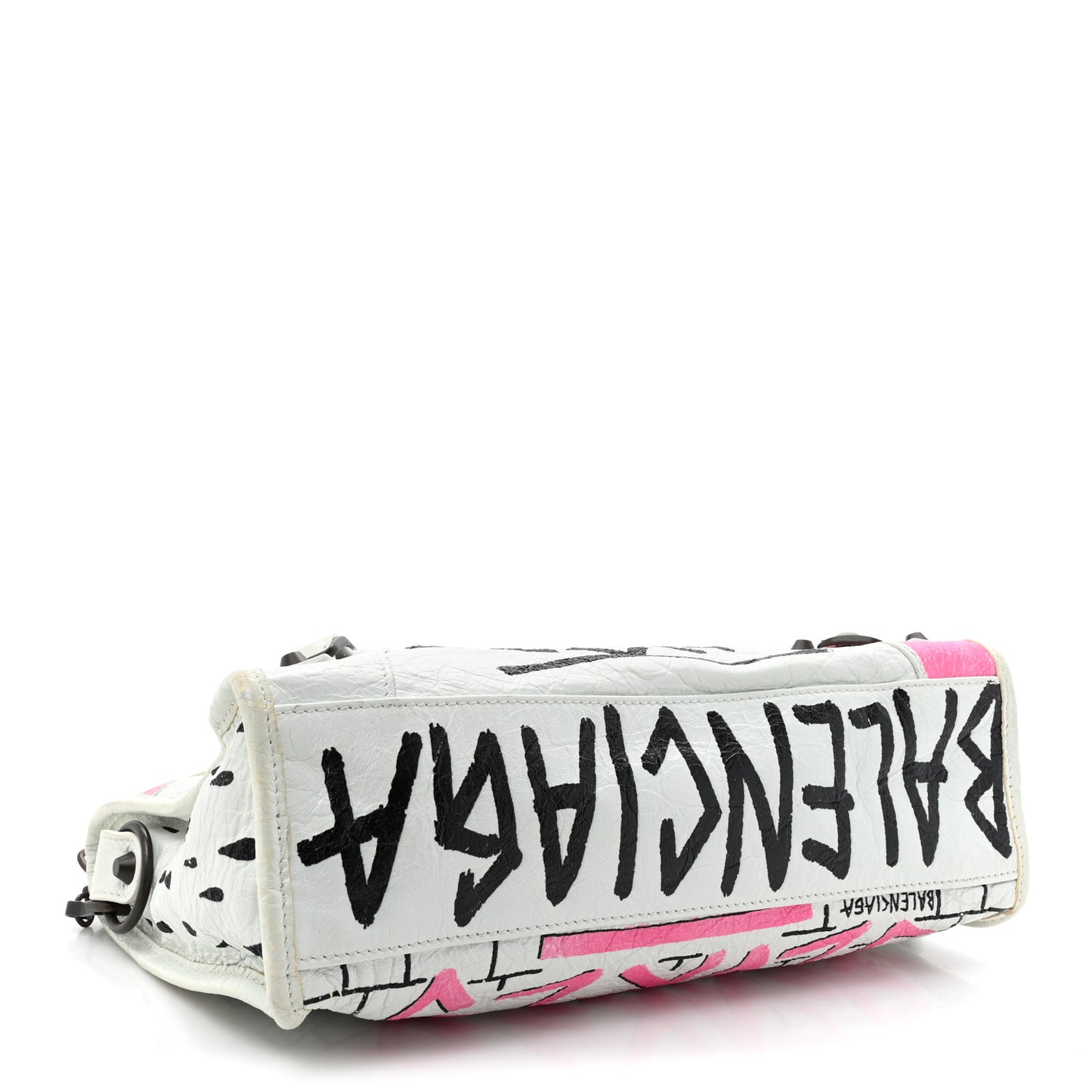 Balenciaga | Graffiti City Bag | White Multicolor Edition