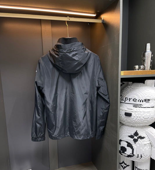 Moncler | Black Nylon Windbreaker Jacket