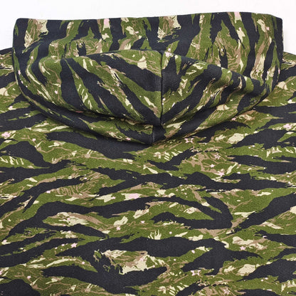 Sp5der | Green Camo Pink Web Hoodie