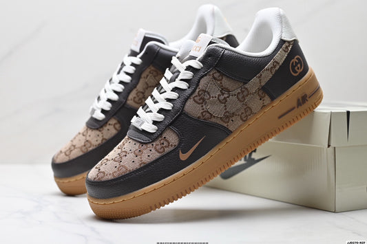 Custom Gucci x Nike Air Force 1 | Brown Monogram