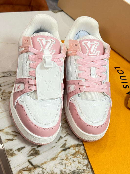 Louis Vuitton Trainer | Pink Rose