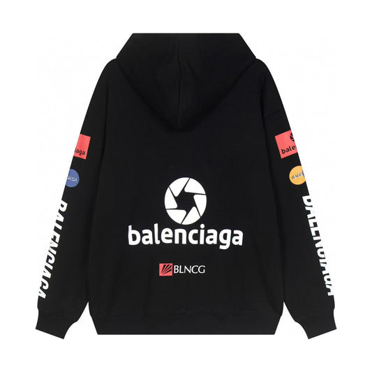 Balenciaga | F1 Top League Hoodie | Black Motorsport Logo