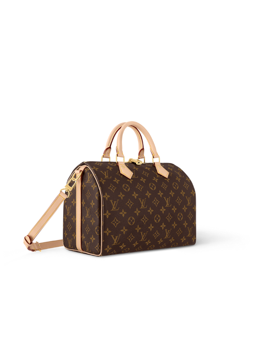 Louis Vuitton | Speedy Bandoulière 30 | Monogram Canvas & Vachetta Leather