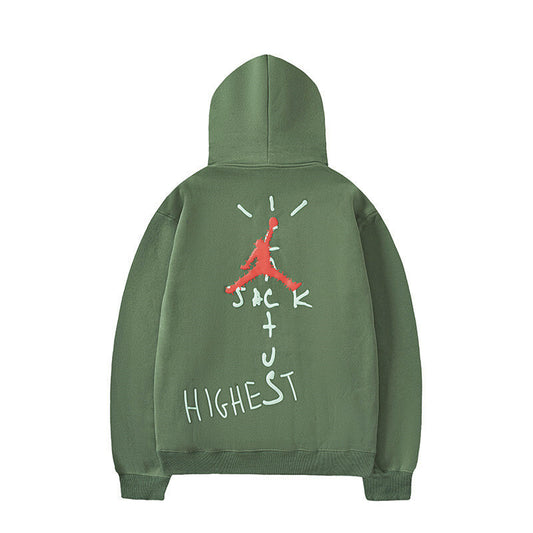 Travis Scott x Jordan | Cactus Jack “Highest” Hoodie in Olive