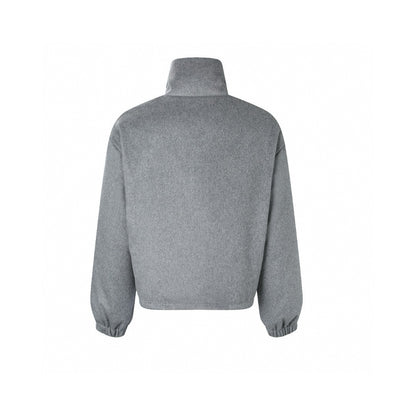 Miu Miu | Fleece Down Jacket | Marble Gray