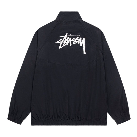 Nike x Stüssy | Black Half-Zip Windbreaker