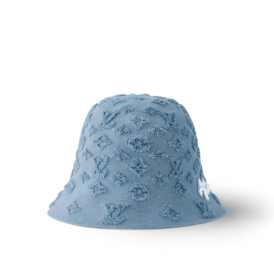 Louis Vuitton | Monogram Sponge Bucket Hat | Light Blue