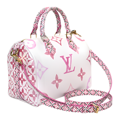 Louis Vuitton | Monogram Giant Speedy Bandouliere 25 | Rose By The Pool 2.0