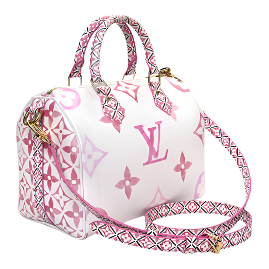 Louis Vuitton | Monogram Giant Speedy Bandouliere 25 | Rose By The Pool 2.0