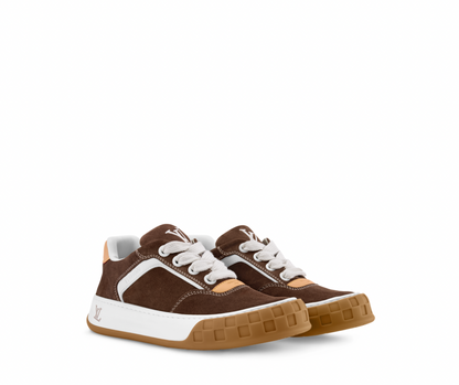 Louis Vuitton | LV Tilted Sneaker | Spring–Summer 2026 Pharrell Williams Pre-Collection | Brown