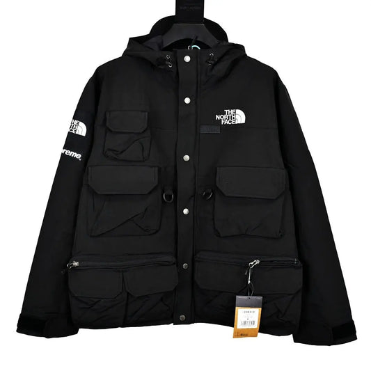 Supreme x The North Face | Utility Pocket Jacket | Pink Camo & Black Supreme x North Face