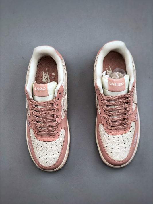 Custom Labubu x Nike Air Force 1 | Pink Cream