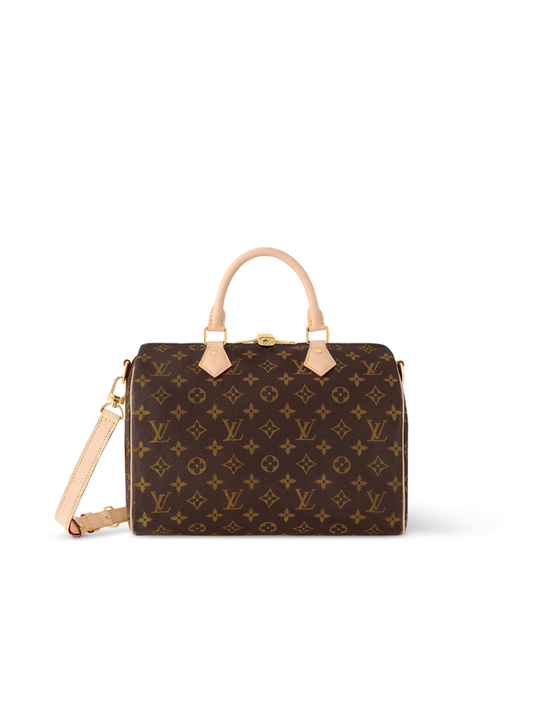 Louis Vuitton | Speedy Bandoulière 30 | Monogram Canvas & Vachetta Leather