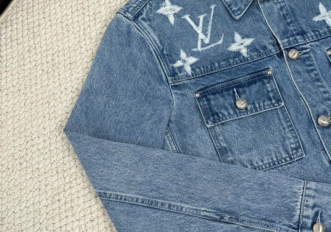 Louis Vuitton | Monogram Denim Jacket | Blue Wash