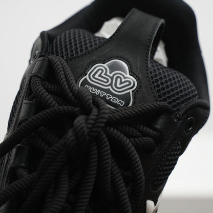 Louis Vuitton | Skate Sneaker Black Monogram Flower