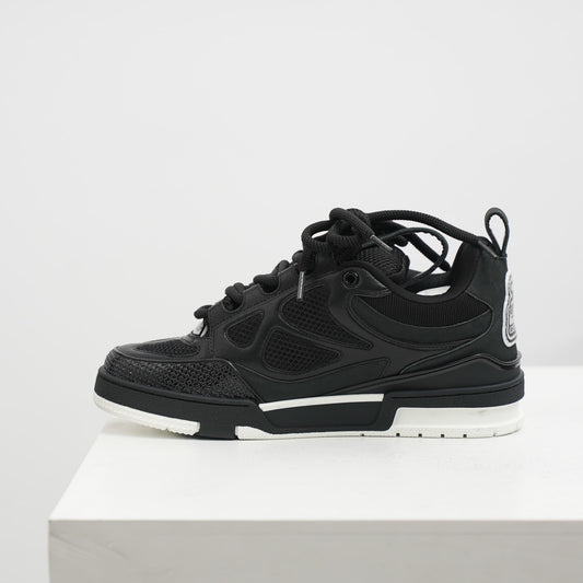 Louis Vuitton | Skate Sneaker Black Monogram Flower