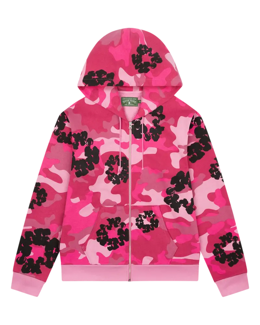 Denim Tears | Camo Cotton Wreath Zip Hoodie Denim Tears
