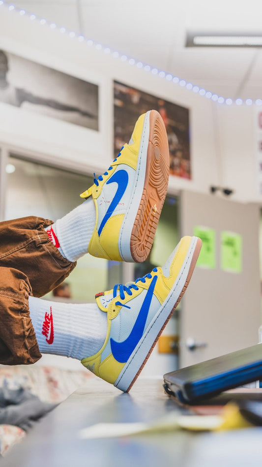 Travis Scott x Air Jordan 1 Retro Low OG SP | Canary Yellow
