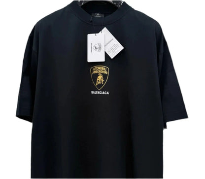 Balenciaga | Black Lamborghini Logo T-Shirt Balenciaga