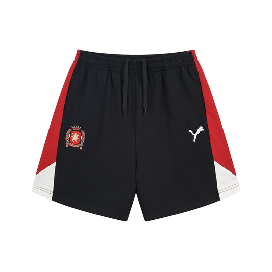 Balenciaga x Puma | Black & Red Crest Shorts