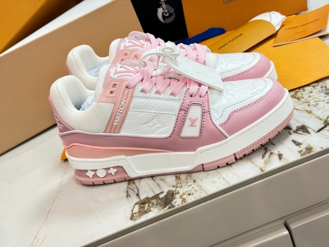 Louis Vuitton Trainer | Pink Rose
