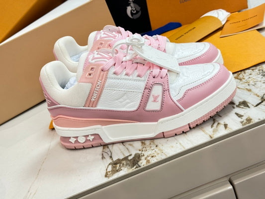 Louis Vuitton Trainer | Pink Rose