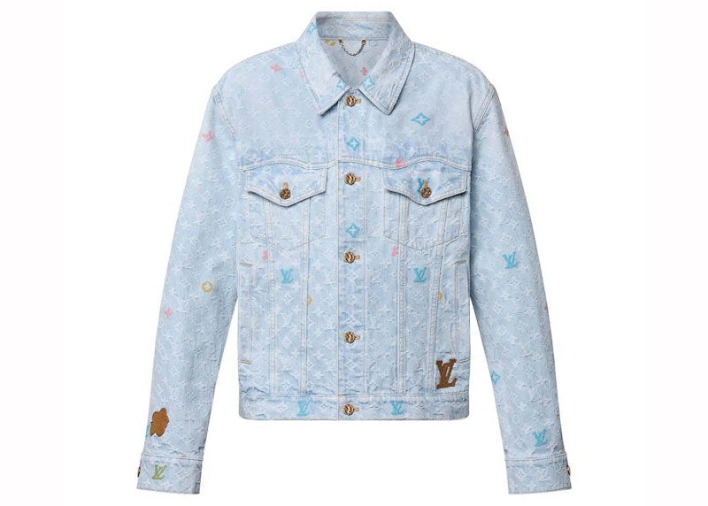 Louis Vuitton | Tyler, the Creator Monogram Denim Jacket | Washed Indigo
