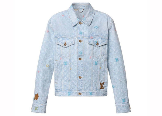 Louis Vuitton | Tyler, the Creator Monogram Denim Jacket | Washed Indigo