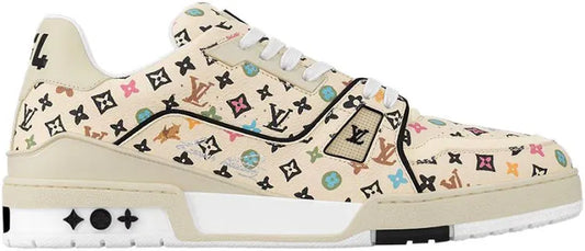 Louis Vuitton | Tyler, the Creator LV Trainer | Beige Multi-Color Monogram