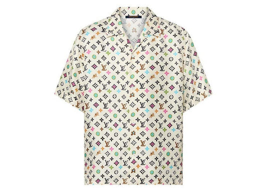 Louis Vuitton | Tyler, the Creator Monogram Printed Silk Shirt | Multicolor