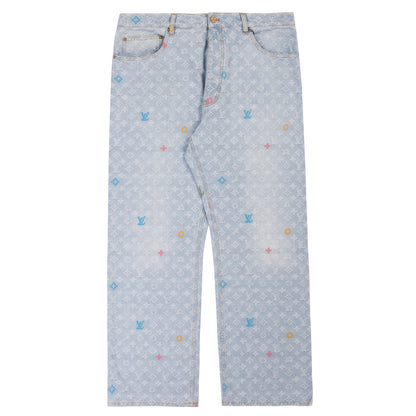 Louis Vuitton | Tyler, the Creator Monogram Denim Pants | Light Indigo
