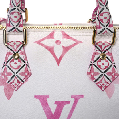 Louis Vuitton | Monogram Giant Speedy Bandouliere 25 | Rose By The Pool 2.0