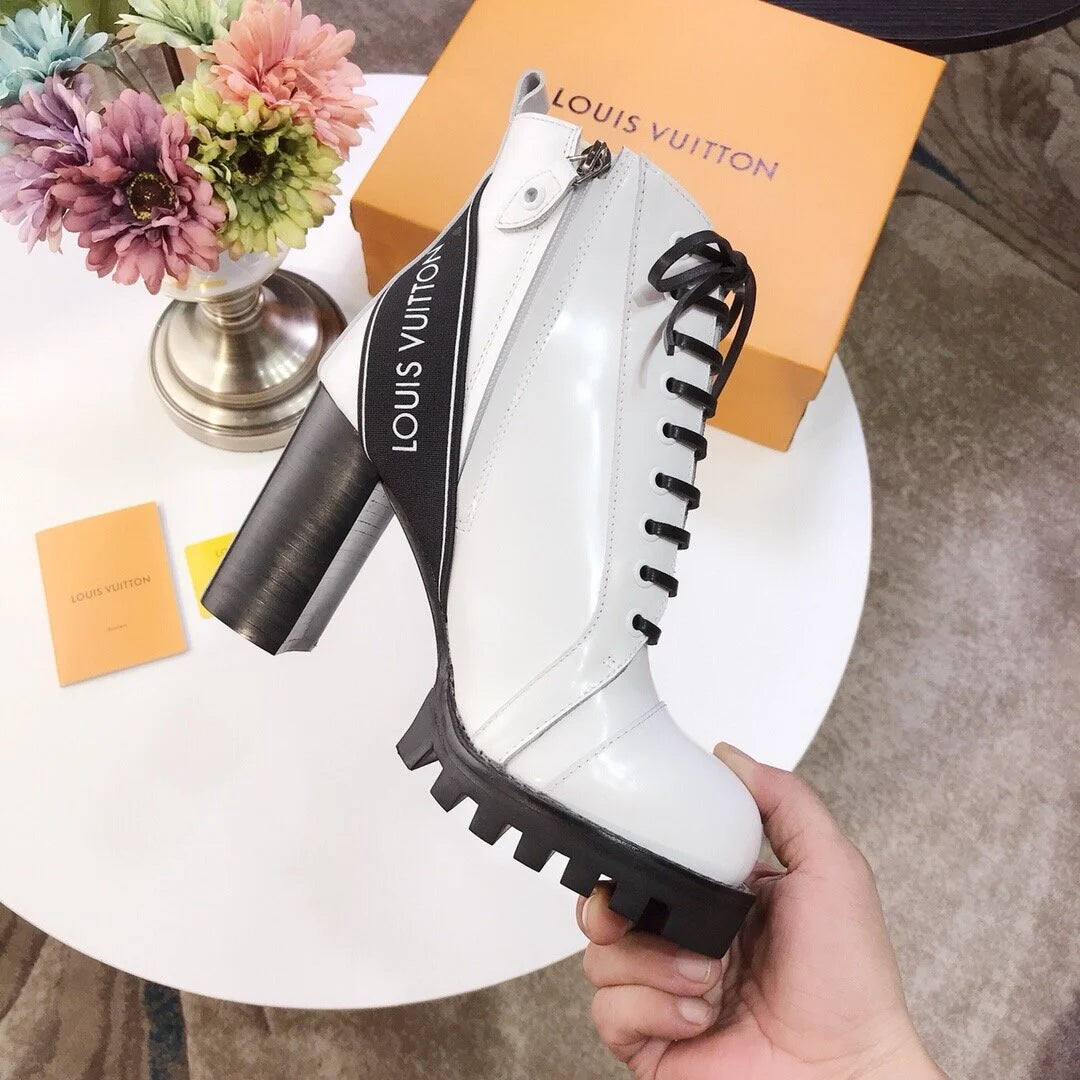 Louis Vuitton | Star Trail Boots | White & Black