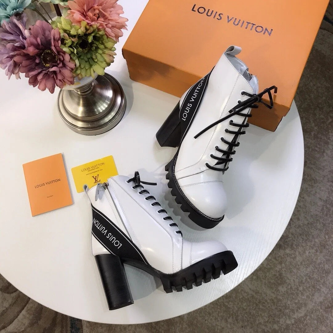 Louis Vuitton | Star Trail Boots | White & Black