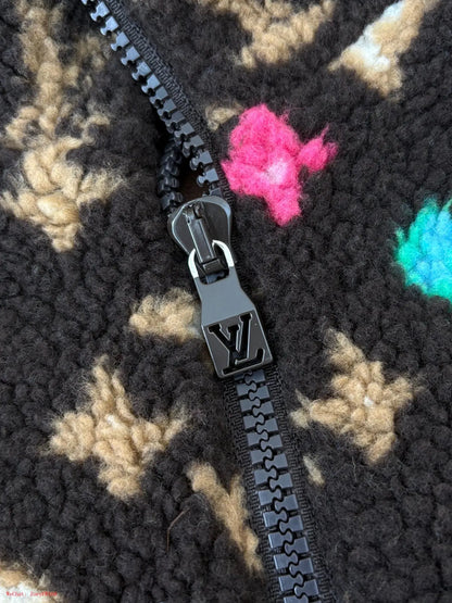 Louis Vuitton | Multicolor Monogram Fleece Zip Jacket Louis Vuitton