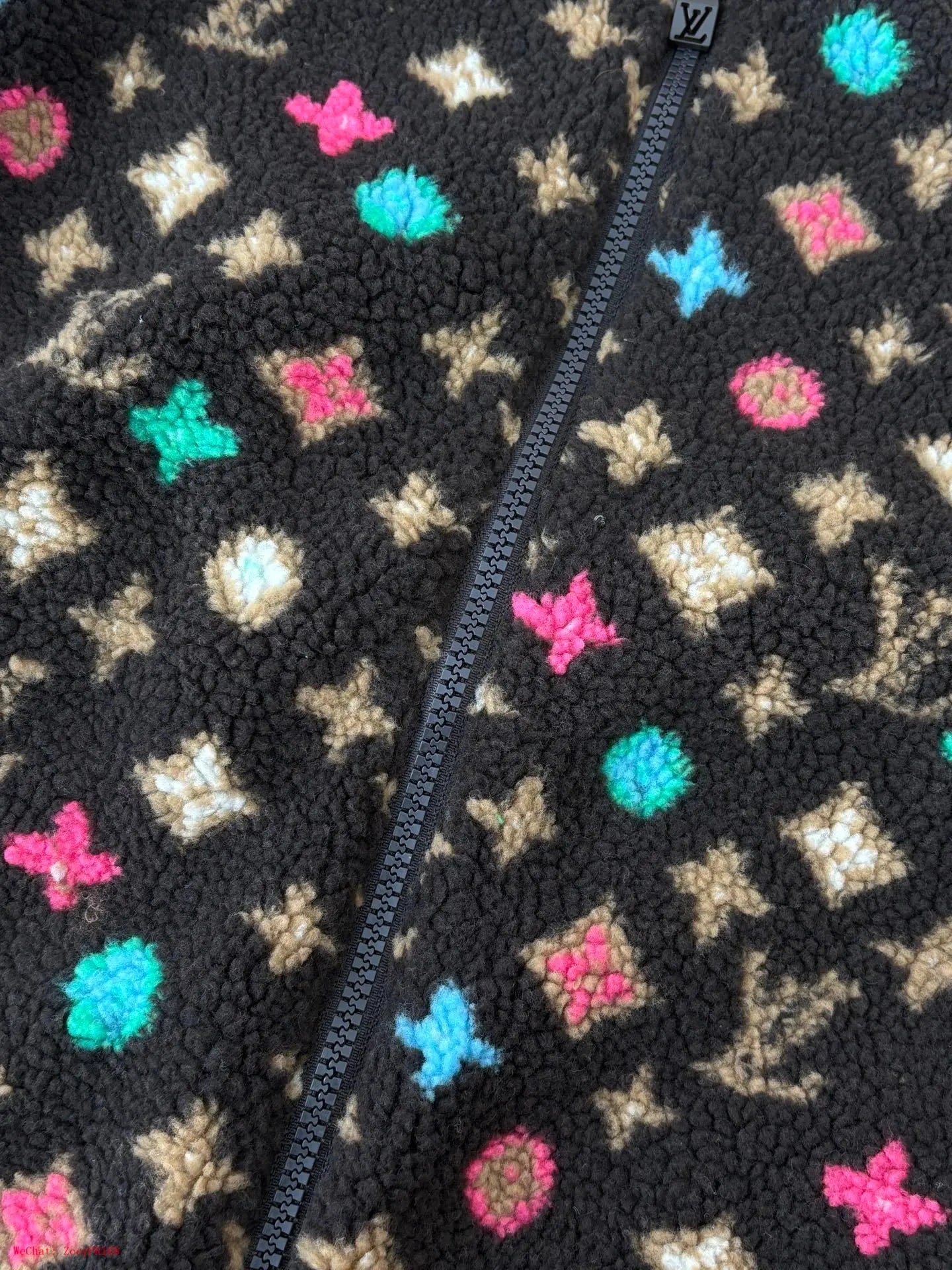 Louis Vuitton | Multicolor Monogram Fleece Zip Jacket Louis Vuitton