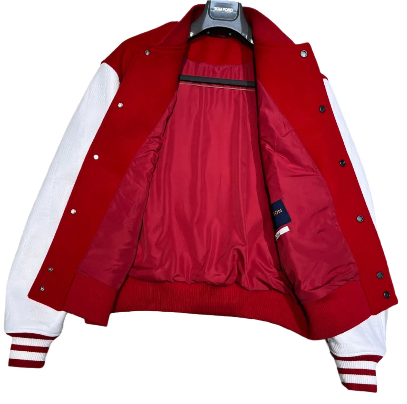 Louis Vuitton | Red & White LA Varsity Jacket Louis Vuitton