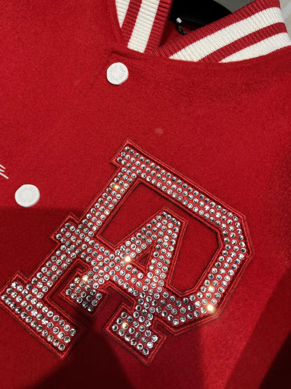 Louis Vuitton | Red & White LA Varsity Jacket Louis Vuitton