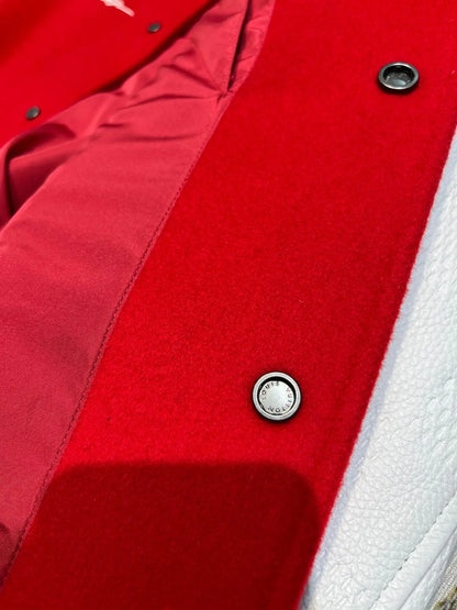 Louis Vuitton | Red & White LA Varsity Jacket Louis Vuitton