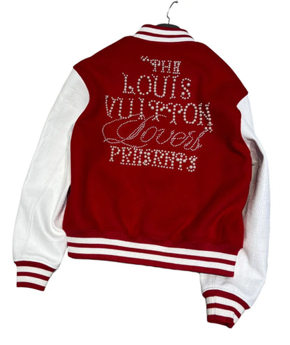 Louis Vuitton | Red & White LA Varsity Jacket Louis Vuitton