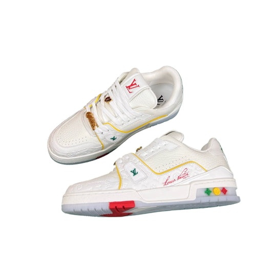 Louis Vuitton | LV Trainer Sneakers | White Multicolor Edition