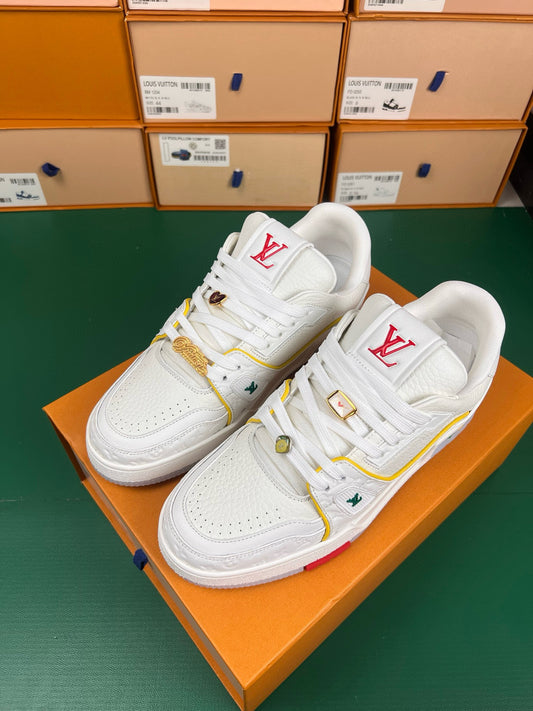 Louis Vuitton | LV Trainer Sneakers | White Multicolor Edition