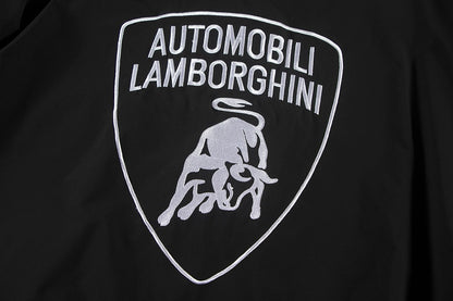 Balenciaga | Lamborghini Automobili Black Zip Jacket